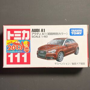 【未使用】トミカ No.111 アウディ A1 初回特別カラー