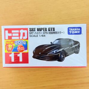 【未開封】トミカ No.11 SRT バイパー GTS 初回特別カラー