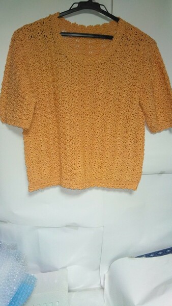 かぎ針編み セーター半袖 サンプル