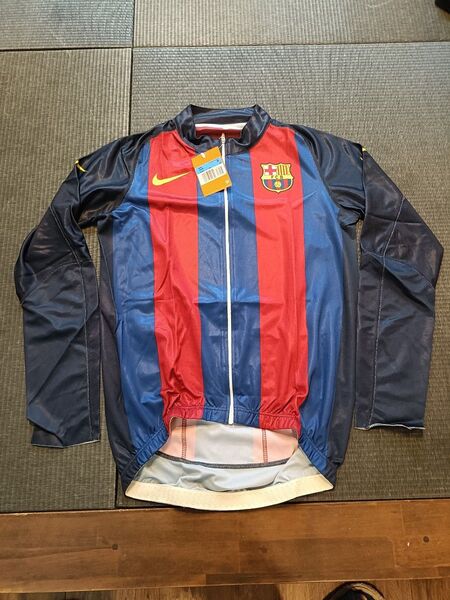 NIKE FCバルセロナ サイクルジャージ レッド/ブルー Mサイズ