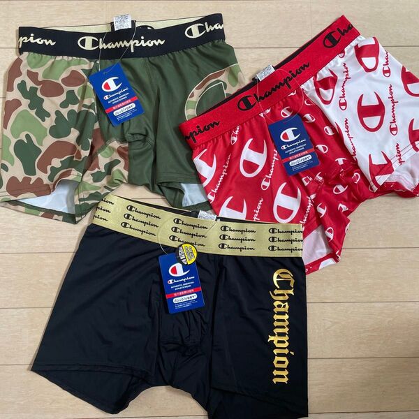 Champion ボクサーパンツ メンズ M 3枚セット