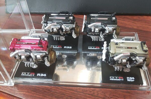 1/24日産RB26DETTコレクション 全4種類セット