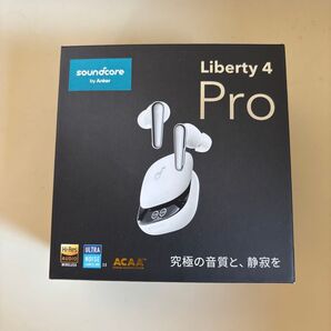 【新品未開封】 Anker Soundcore Liberty4 Pro パールホワイト ノイズキャセリング イヤホン
