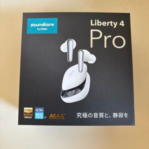 【新品未開封】 Anker Soundcore Liberty4 Pro パールホワイト ノイズキャセリング イヤホン