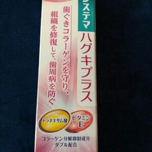 システマ ハグキプラス 歯磨き粉 ライオン 未使用