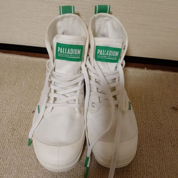 PALLADIUM EXIT ハイカットシューズ ホワイト 26.5