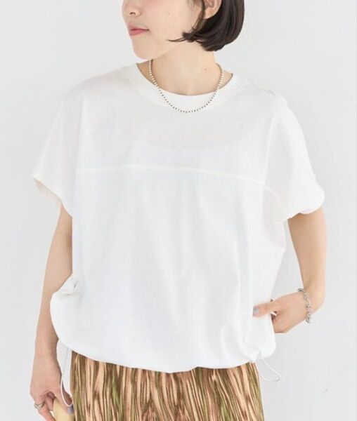 chocol raffine robe Green Parks 裾ドロストTシャツ tシャツ 裾ドロストバルーンTEE
