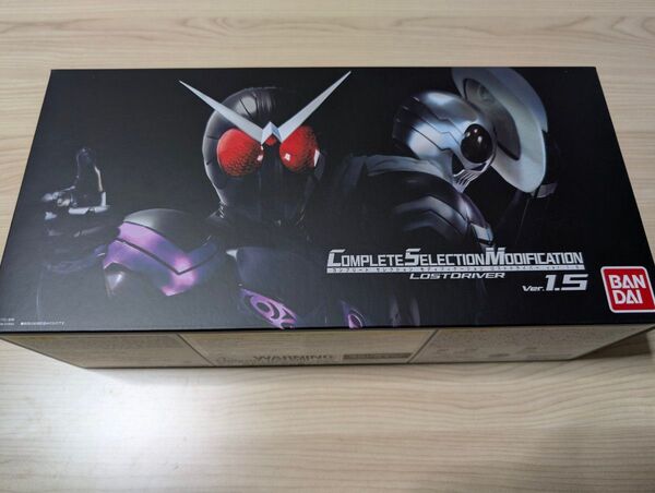 仮面ライダー 仮面ライダーW CSM ロストドライバー Ver 1.5 開封済み 輸送箱伝票跡有り