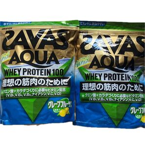 SAVAS ホエイプロテイン100 AQUA 2袋セット