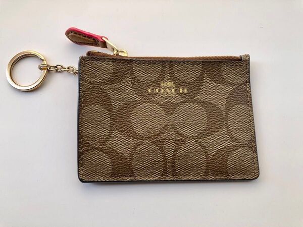 美品 COACH 定期入れ カードケース