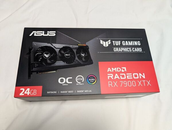 ASUS Radeon RX 7900 XTX OC Edition 24G TUF-RX7900XTX-O24G-GAMING