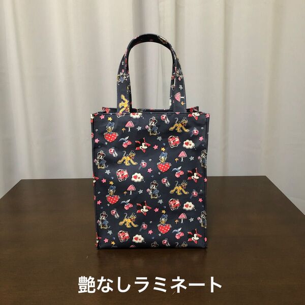 ハンドメイド ラミネート見返し付紙袋風ミニバッグ(キャスキッドソン)