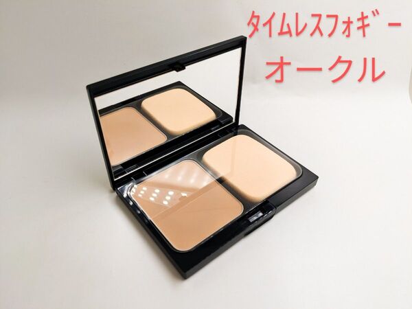 残量多 ETVOS エトヴォス タイムレスフォギーミネラルファンデーション オークル 10g ブラックケース