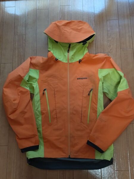 Patagonia パタゴニア スーパーアルパインジャケットXSサイズ マンゴー GORE-TEX ハードシェル