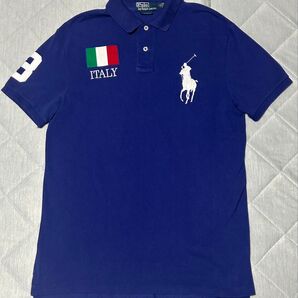 Polo by RALPH LAUREN カスタムフィット イタリア ビッグポニー インパクト21 1990-2008 半袖L