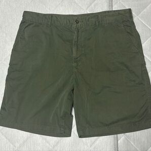 XL オンライン完売 ユニクロ チノショーツ/リラックスフィット 57オリーブ