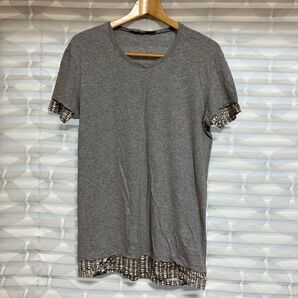 <未使用品>Neil BarreTT/ニール・バレット デザインTシャツ サイズS