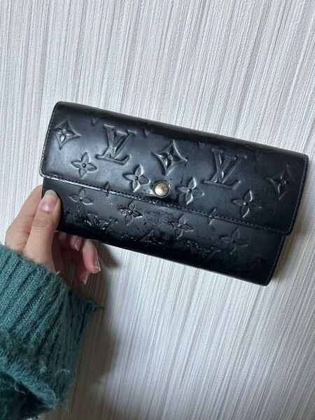 ルイヴィトン 長財布 LOUIS VUITTON 財布 ウォレット ブラック