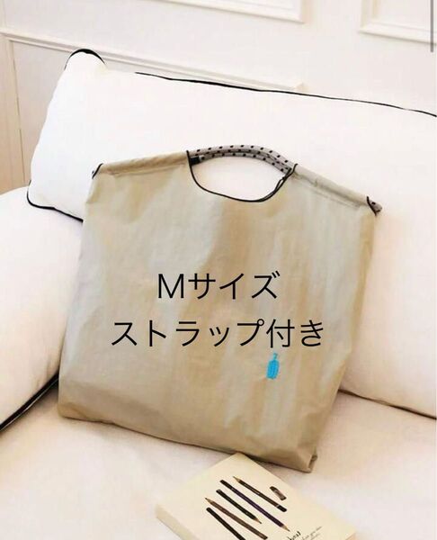 トートバッグ ナイロン 刺繍 エコバッグ