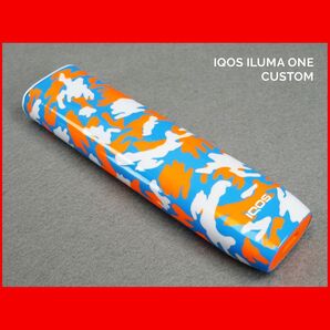 1点物 IQOS ILUMA ONE アイコス イルマ ワン 本体 カモフラ 迷彩 カラフル カスタム ペイント 塗装 電子たばこ