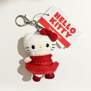 ハローキティ me % マスコットキーホルダー