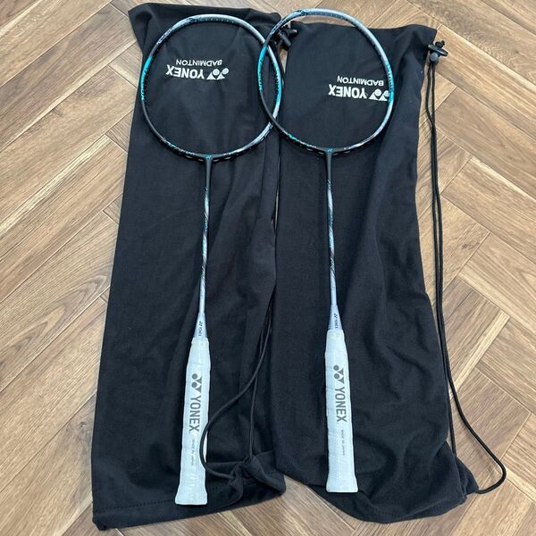 YONEX バドミントンラケット アストロックス88Dプロ 4U5 2本