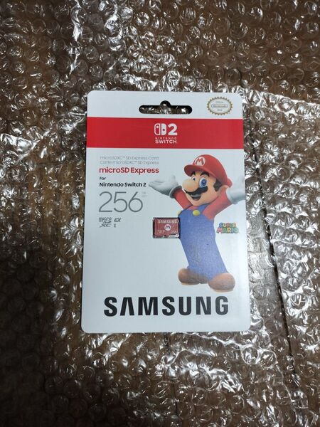 新品 Samsung microSD Express Card 256GB for Nintendo Switch 2 SDカード