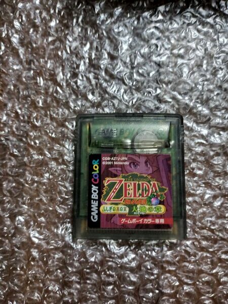 ゲームボーイカラー GBC ゼルダの伝説 ふしぎの木の実 大地の章