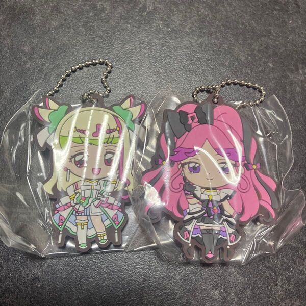 キミとアイドルプリキュア♪ カプセルラバーマスコット2 ズキューン キッス 2点セット
