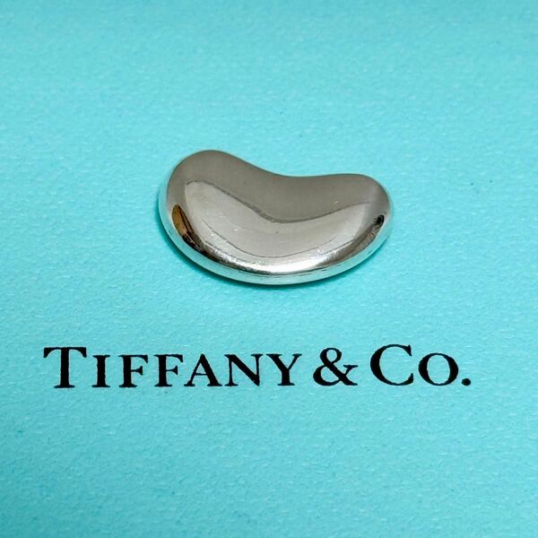 【美品 トップのみ】TIFFANY&Co. ビーン ネックレス トップ シルバー SV925 ティファニー