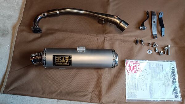 PCX125 8BJ-JK05 用ヨシムラGP-MAGNUM105サイクロン サテンフィニッシュ 110A-49F-5U30