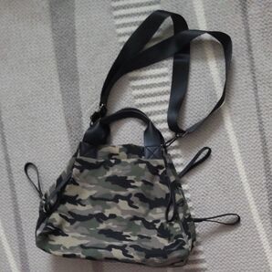 美品 セラビ JeRePit カモフラ 迷彩柄 ショルダーバッグ トート ハンド