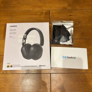 【超美品】UGREEN HiTune Max5c ワイヤレスヘッドホン セット