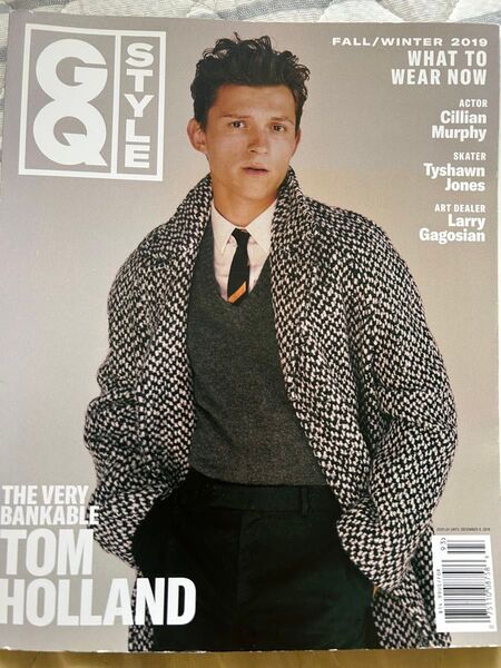 トムホランド 表紙 GQ STYLE 海外雑誌 スパイダーマン 映画