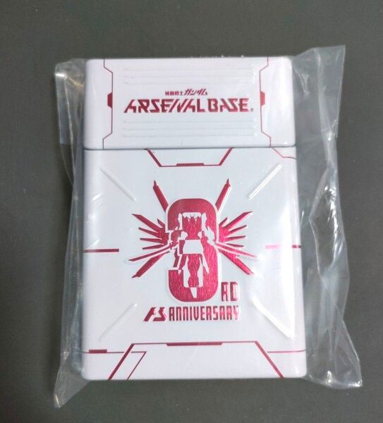 ガンダム アーセナルベース 3rd Anniversary Set ブリキ製デッキケース マイティーストライク カードケース