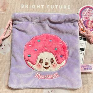 しなこ×モンチッチ わたあめちゃん 巾着 475 しなこ モンチッチ