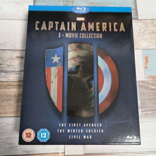 CAPTAIN AMERICA 3 - MOVIE COLLECTION キャプテンアメリカ ブルーレイ