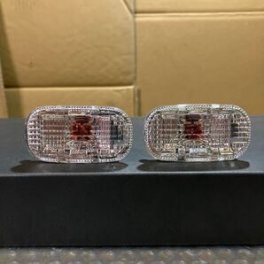 ダイハツ車 汎用社外クリアサイドマーカーウインカー左右 未使用品 パッケージ無し L900ムーブ/L700ミラ/ストーリア他①③