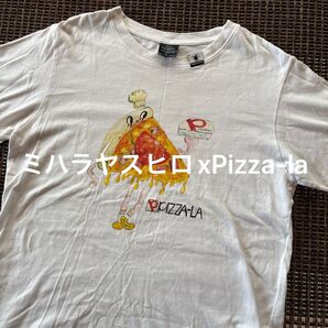 GU×PIZZA-LA×MIHARA YASUHIRO/Tシャツ