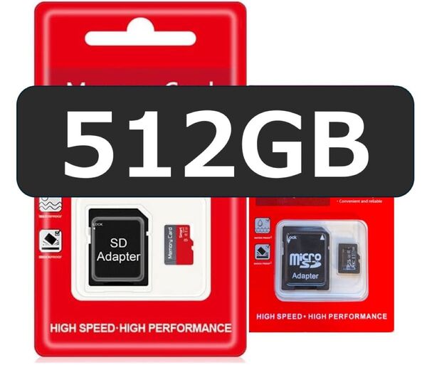 【512GB】microSDカード マイクロSD TF Switchカメラ対応