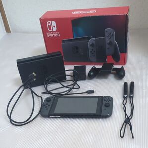 Nintendo Switch グレー バッテリー強化 2020年購入 付属品ほぼ完品 ニンテンドースイッチ