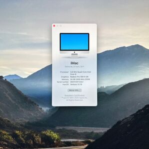 Apple iMac Retina 5K 27インチ (2017)。