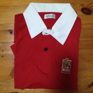 新品訳あり/SUNTORYボス休憩中ラガーシャツ①