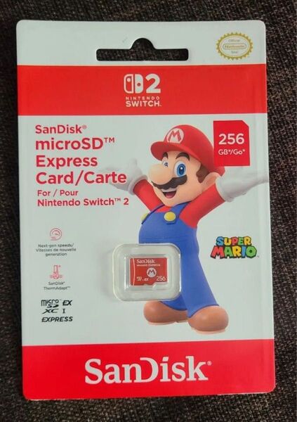 新品SanDisk microSD Express Card 256GB ニンテンドースイッチ2 Nintendo Switch2