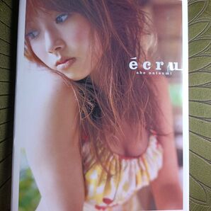 安倍なつみ 写真集 ecru