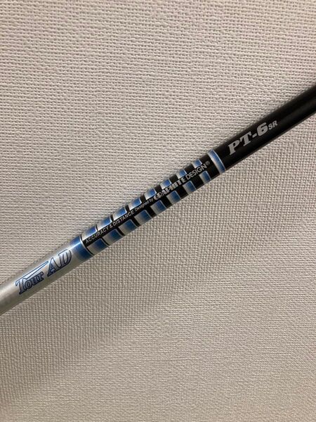 テーラーメイド 最新モデルドライバー用スリーブ付 Tour AD PT-6 SR 44.75インチ