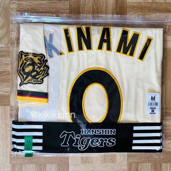 【阪神タイガース】新品 木浪聖也 選手 FamilyWithTigers レプリカユニフォーム
