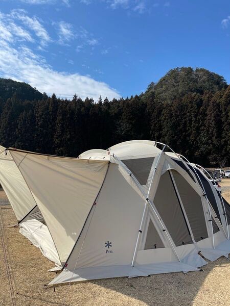 最終値下げ スノーピーク リビングシェルロング Pro アイボリー インナールーム、マット、グランドシートセット