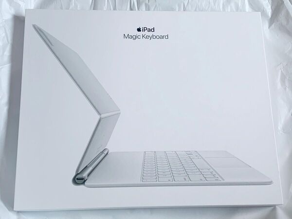 美品Apple iPad Pro 12.9インチ用Magic Keyboard White 白 JISキー MJQL3J/A