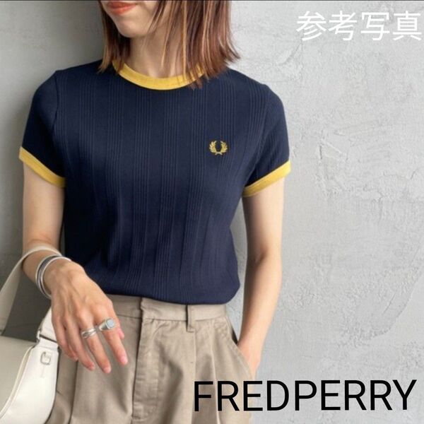【新品】FRED PERRY フレッドペリー ワンポイントロゴ刺繍 Tシャツ